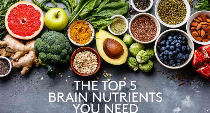 The Top 5 Brain Nutrients You Need As You Age Colourful Fruits and Vegetables and Nuts and Seeds