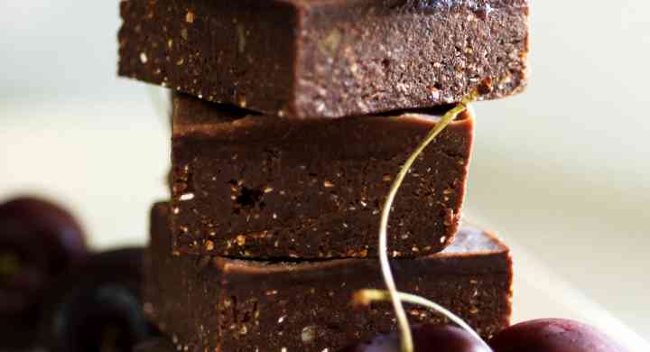 Two-Layer Raw Chocolate Lactation Brownie Two-Layer Raw Chocolate Lactation Brownie